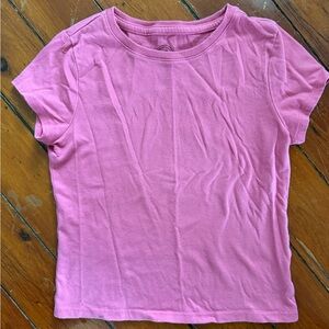 wonder nation Bright Pink Short Sleeve Crew Tee